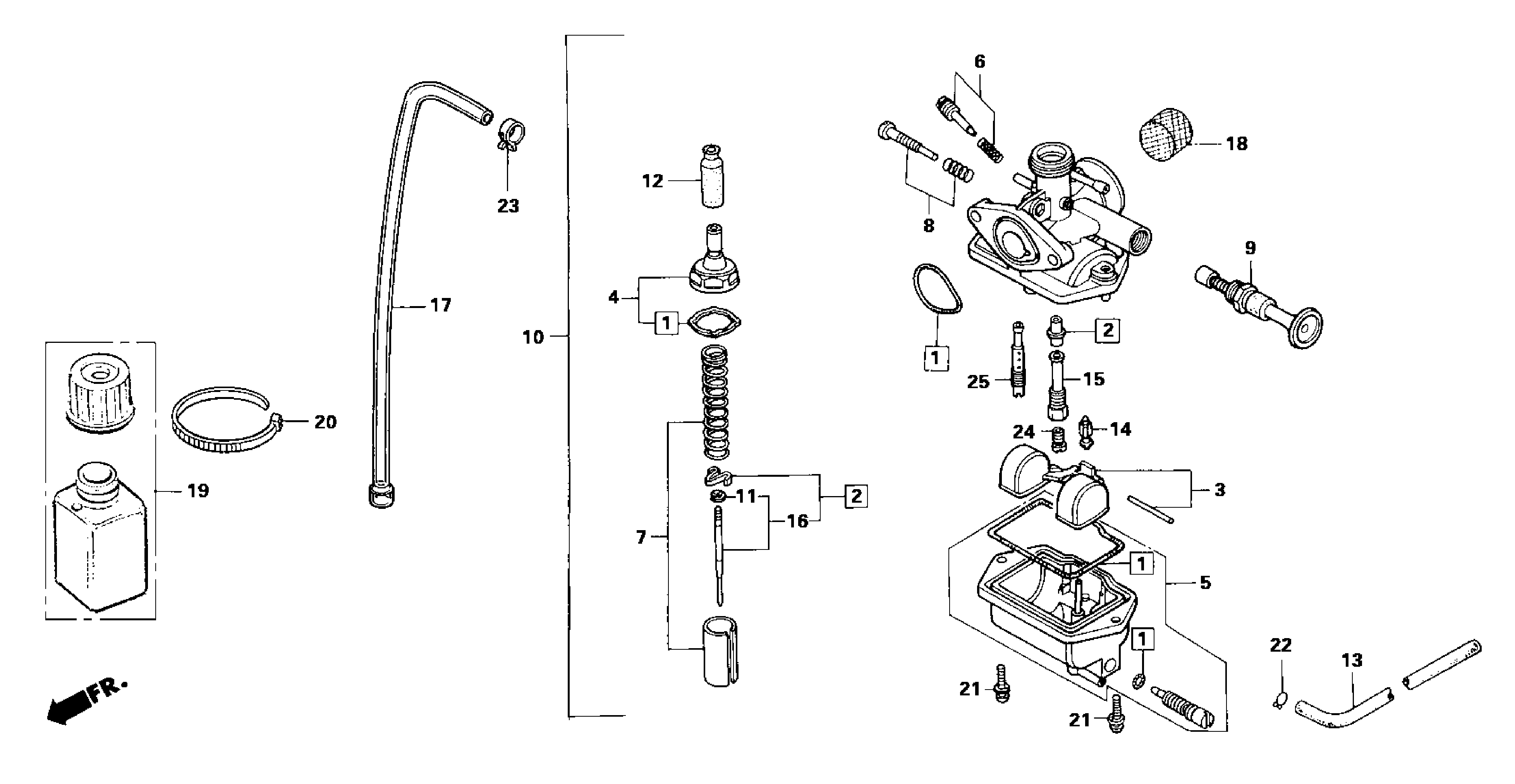 2004 Honda NSR50 - E10 Carburetor