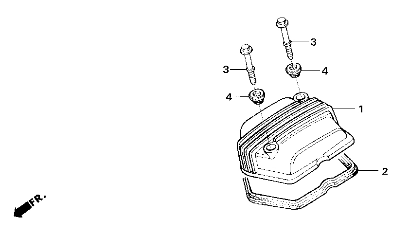2018 Honda NSF100 Cylinder Head Cover Parts for Sale
