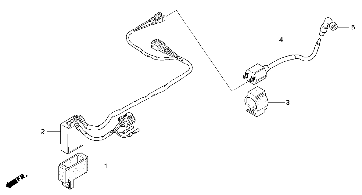 2018 Honda NSF100 Wire Harness Parts for Sale