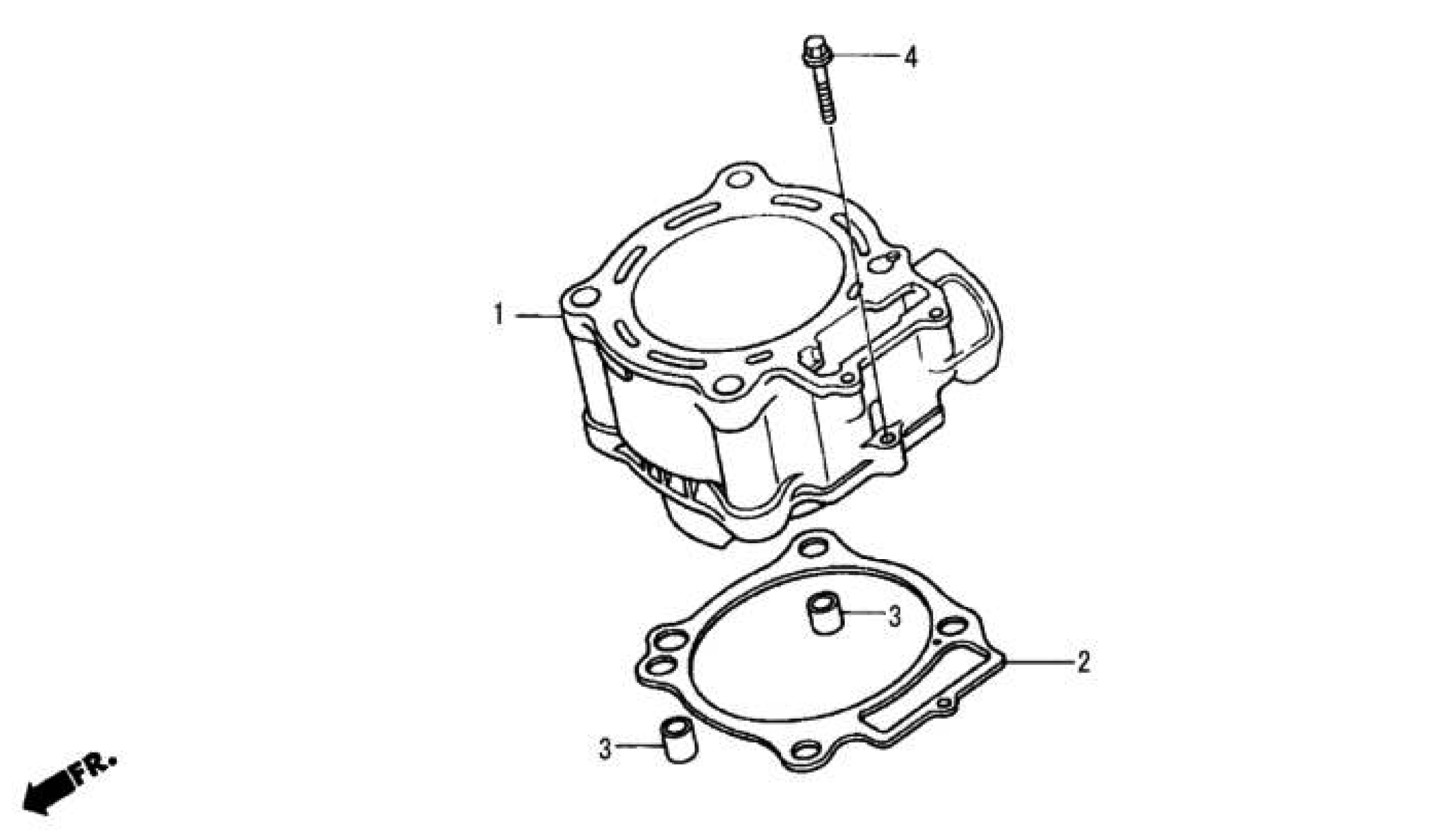 2009 Moriwaki MD250H Cylinder Parts Manual Parts for Sale