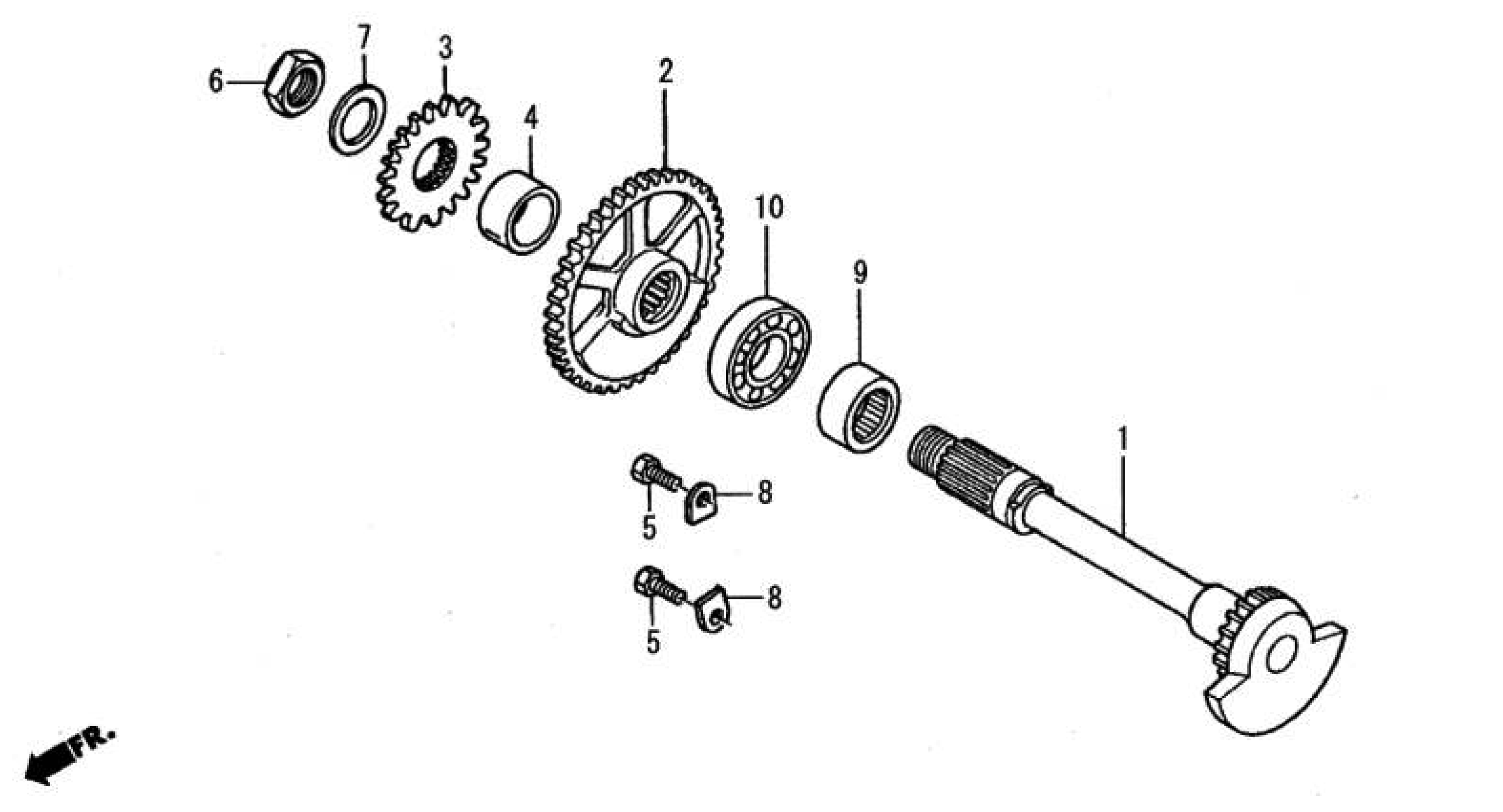 2009 Moriwaki MD250H Balancer Parts Manual Parts for Sale