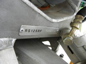 1994-RS125-NF4 NEW 1994 Honda RS125 (NF4)