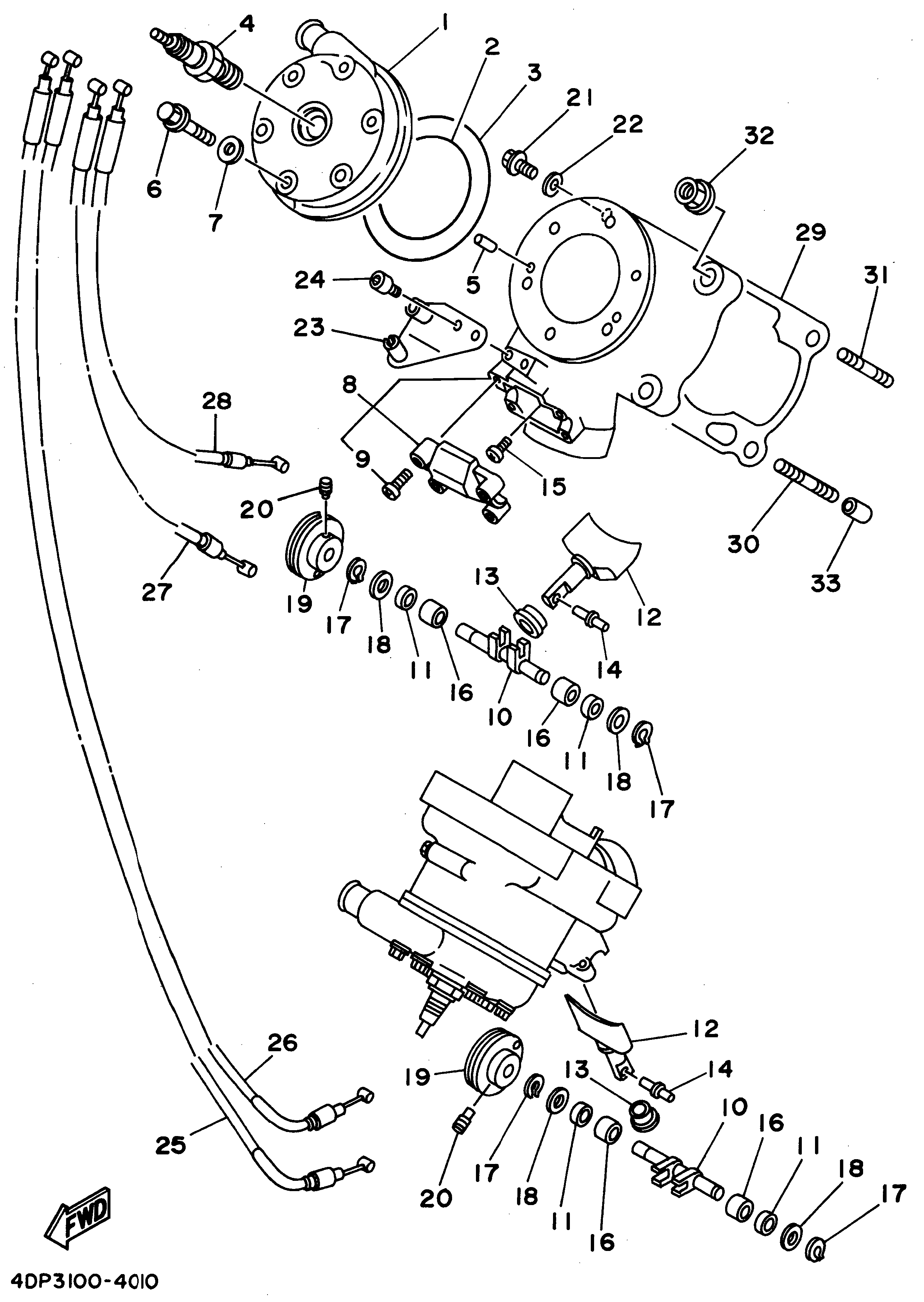 Technical Sports One, LLC 1994 Yamaha TZ250 (4DP3) Cylinder / Cylinder Head