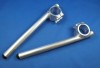 BA12-38-10 CLIP ON HANDLEBAR, BATTLE FACTORY WELDED ALUMINUM (38mm FORK / 10 DEGREE BAR ANGLE) YAMAHA SRX4 (3VN) / SRX6 (3SX)