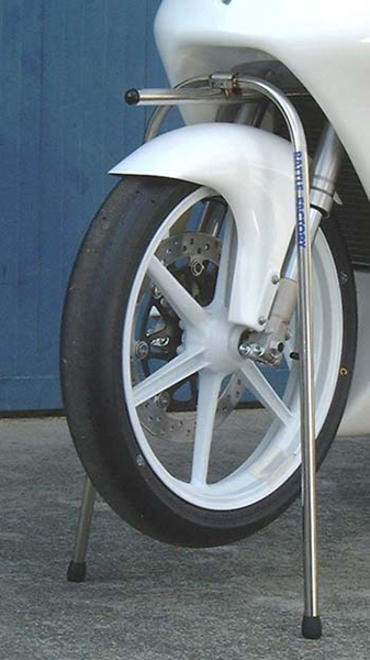 Battle Factory Stainless Steel Front Stand for Honda RS125 / Honda NSF250