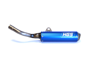 HG10S410B HGS SILENCER TM MX125 2016-2023 (BLUE)