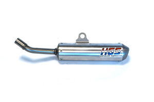 HG02S311 HGS SILENCER YAMAHA YZ85 2002-2023 SILVER