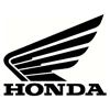Black Honda Motorcycle Wing Logo