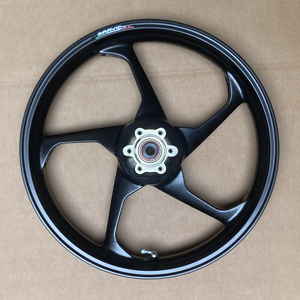 HO02A57250B WHEEL, FRONT (250x17) MARVIC PENTA MAGNESIUM HONDA RS125 BLACK