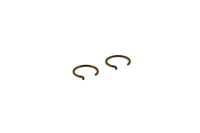 APC141.1 CLIP, VHM PISTON 14x1.1mm (SET OF 2)