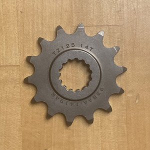 938AA-14194R SPROCKET, FRONT YAMAHA TZ125 (14T)