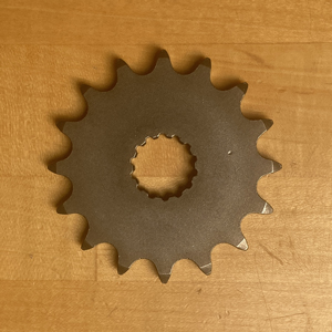 938AA-16198R SPROCKET, FRONT YAMAHA TZ125 (16T)
