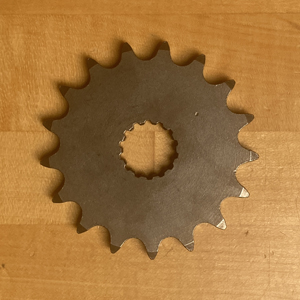 938AA-17196R SPROCKET, FRONT YAMAHA TZ125 (17T)